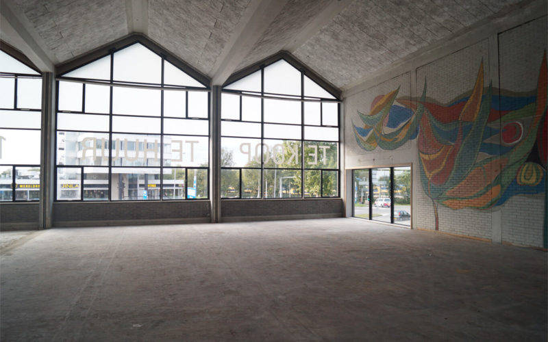 bop-aula-haarlemse school-foto-bestaand-eerste verdieping-kunstwerk